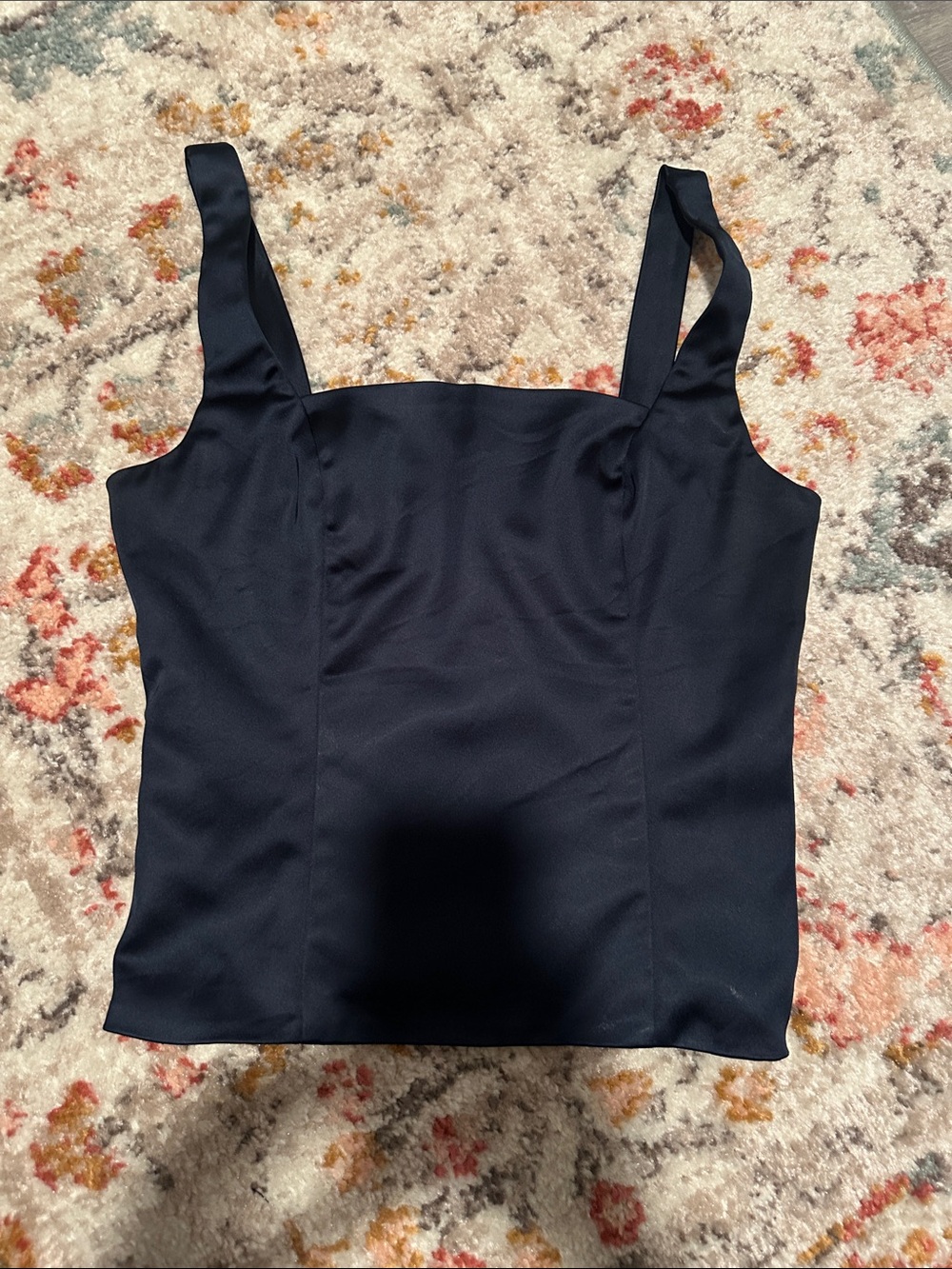 Abercrombie & Fitch Black Square-Neck Camisole